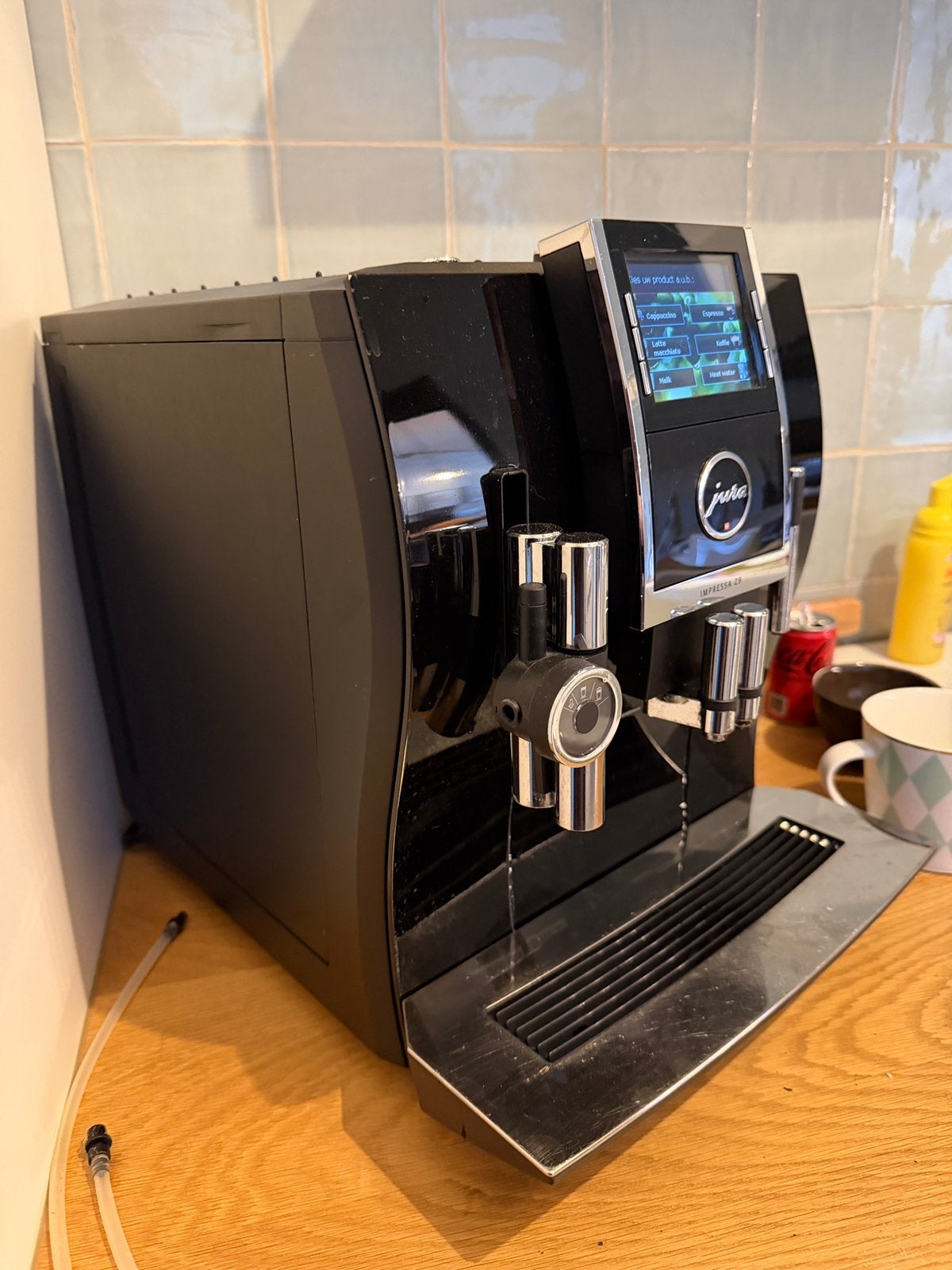 Te koop Jura Impressa Z9, Ophalen, Gebruikt, Koffiemachine, Koffiebonen
