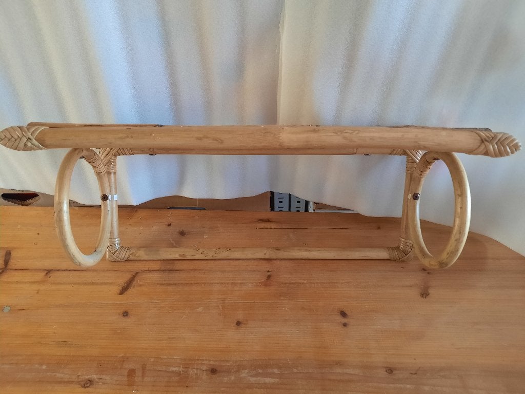 bohemian-stijl rotan wandplank (of wandrek), Ophalen, Gebruikt, -, -