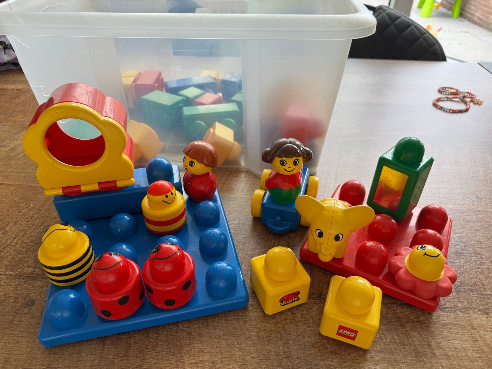 Partij Lego Duplo Primo, Ophalen of Verzenden, Gebruikt, Losse stenen, Duplo
