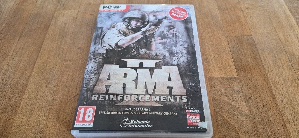 ARMA II Reinforcements PC DVD - Inclusief ARMA 2, Online, Vanaf 18 jaar, Shooter, Ophalen of Verzenden