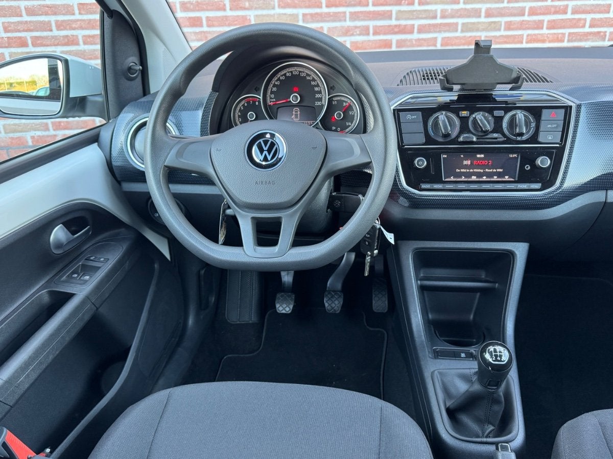 Volkswagen Up! 1.0 Move Up! | BlueM 5-Drs | Airco, Auto's, Volkswagen, 65 pk, Gebruikt, 4 stoelen, Start-stop-systeem