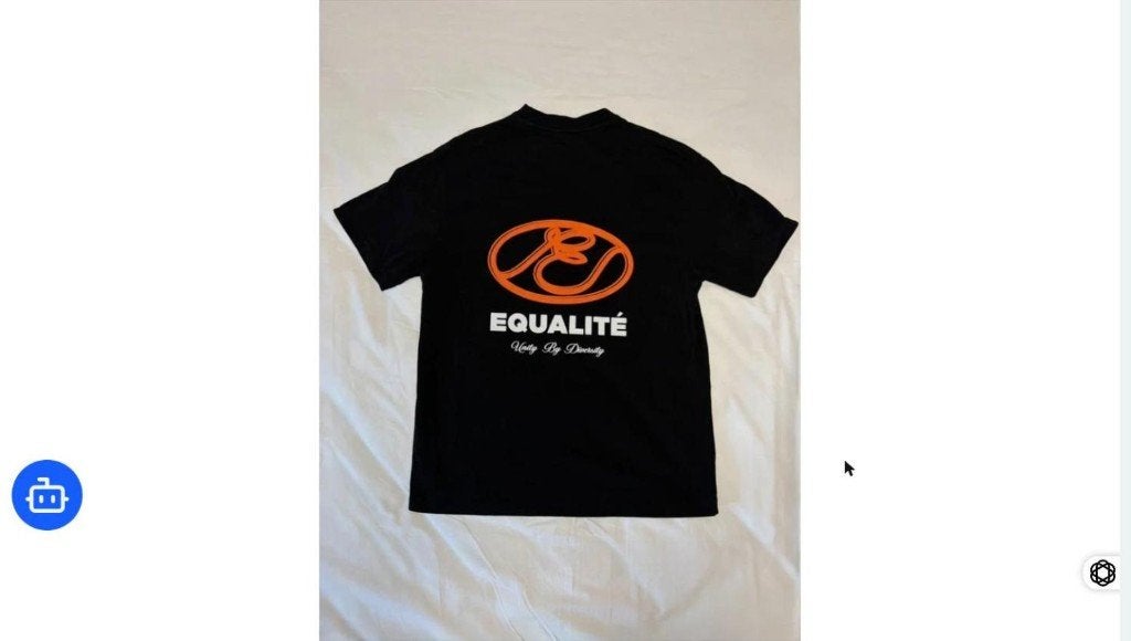 Equalite shirt, Zwart, Equalite, Ophalen of Verzenden, Zo goed als nieuw