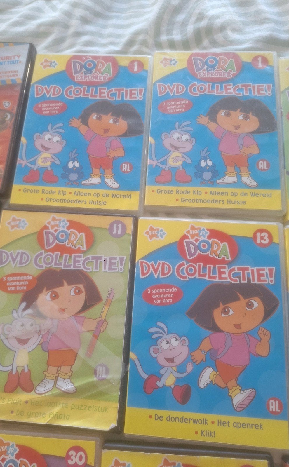 dora dvd's, Gebruikt, Tot 2 jaar, Inclusief doosje, Overige typen