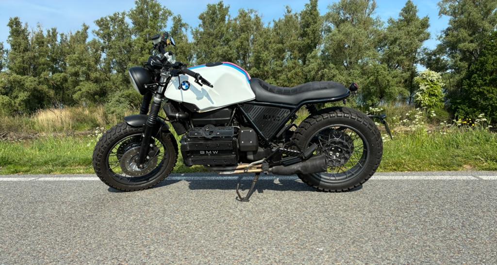 BMW k100 met spaakwielen, Motoren, Motoren | BMW, Occasion, 4 cilinders, Motorrijbewijs A, Particulier