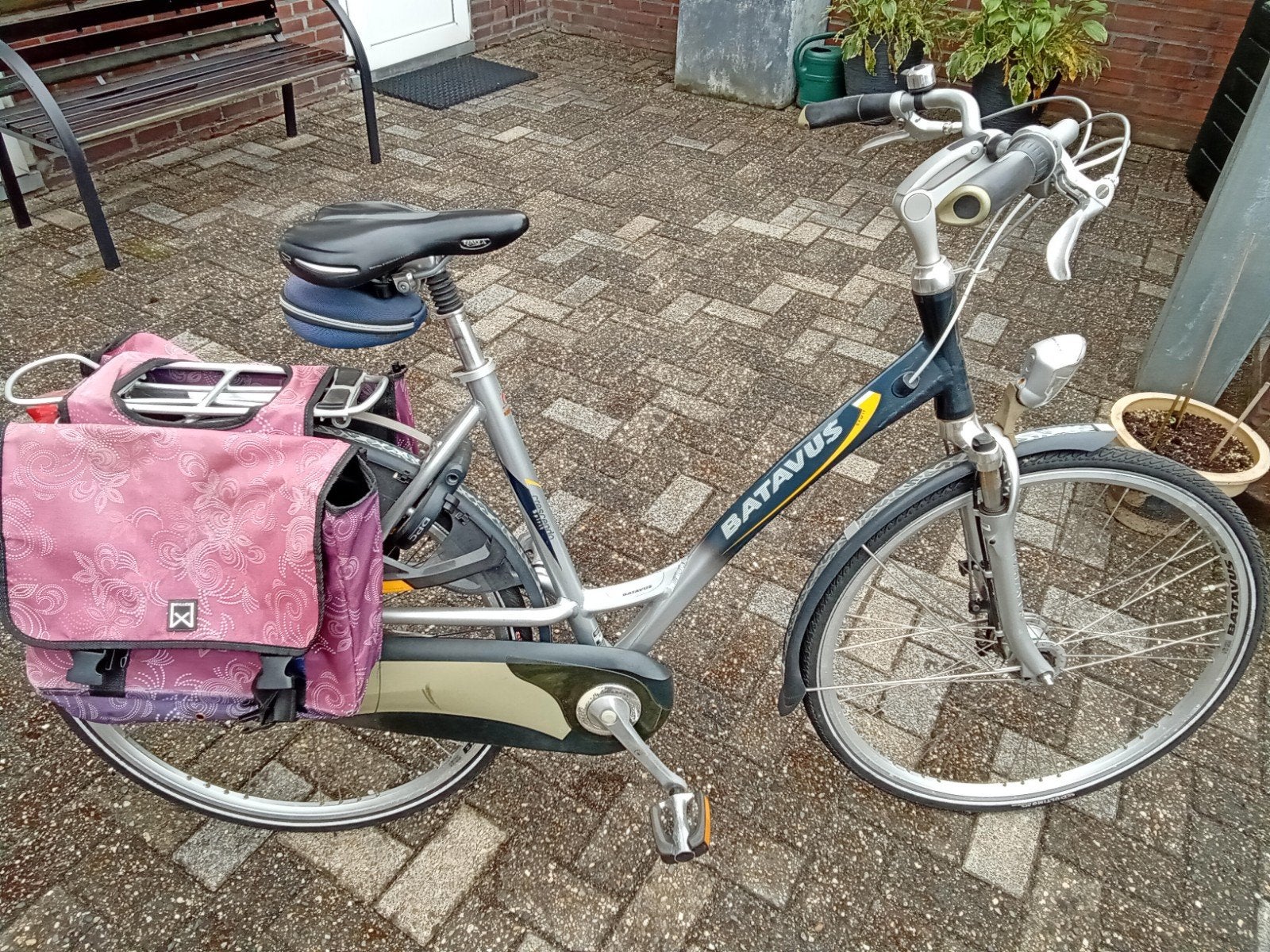 Batavus Crescendo damesfiets, Fietsen en Brommers, Fietsen | Dames | Damesfietsen, 53 tot 56 cm, Ophalen, Gebruikt, Batavus