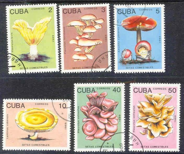 Cuba 1989 M3257-3262 gest., Ophalen of Verzenden, Gestempeld, Midden-Amerika