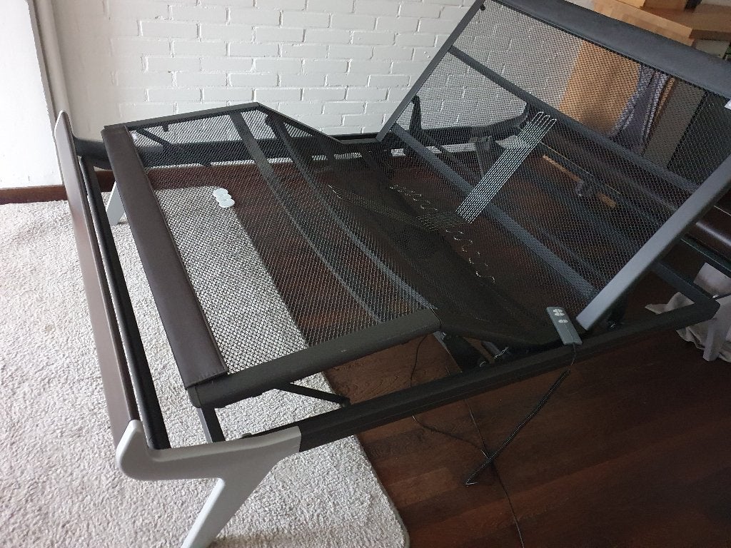 AUPING CLEOPATRA ELEKTRISCH 140X210 UNIEK!! KOOPJE !!!!, Ophalen, Verstelbaar, Overige kleuren, 210 cm
