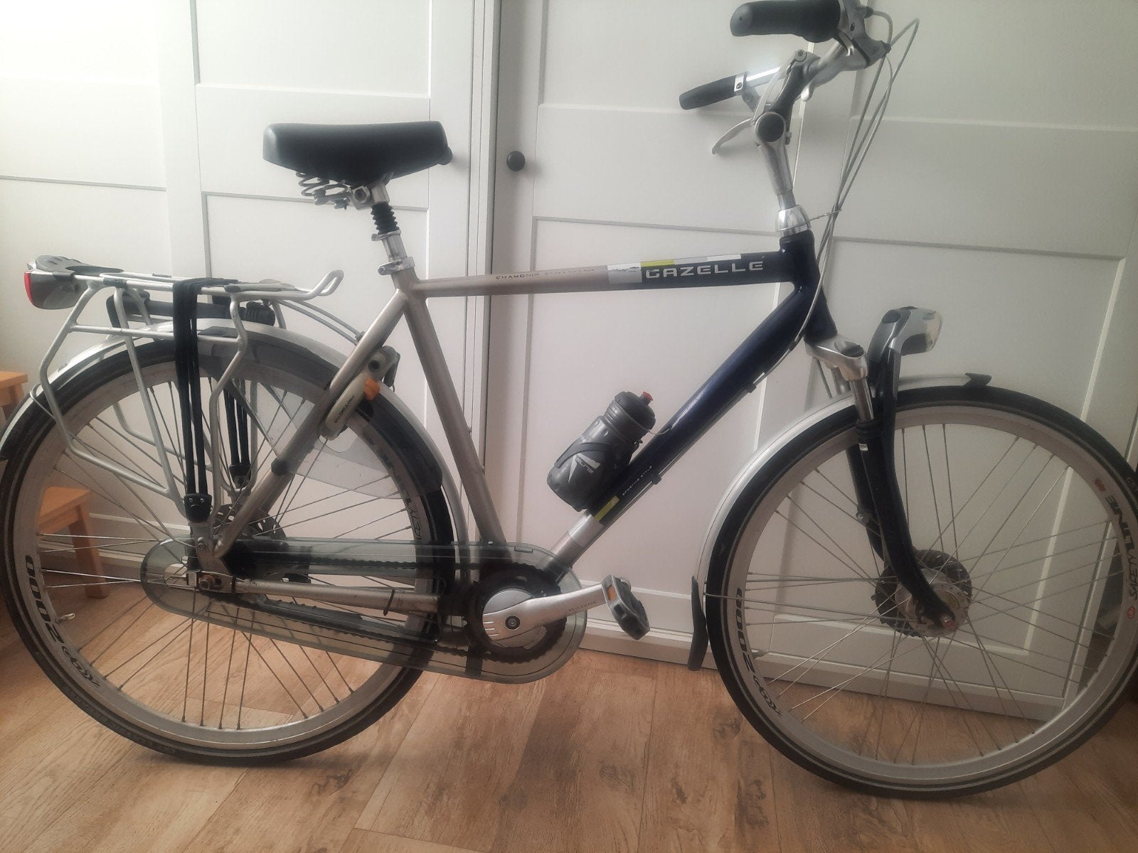 Gazelle chamonix herenfiets met 8 versnellingen, Ophalen, Versnellingen, Zo goed als nieuw, 57 tot 61 cm