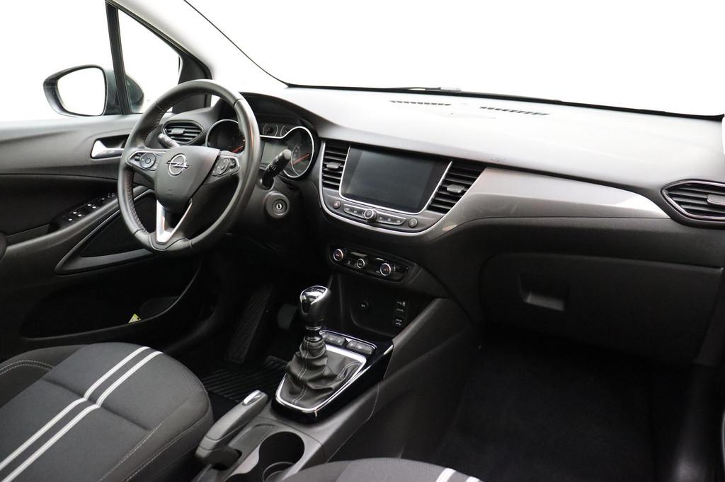 Opel Crossland 1.2 Turbo 110pk Level 4 | Panoramadak | Navig, 840 kg, Gebruikt, 1199 cc, Leder en Stof
