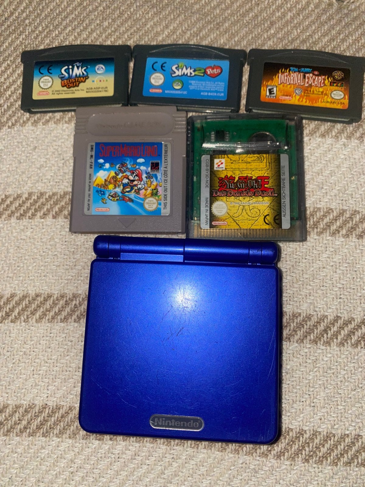 Gameboy advanced sp, 1 speler, Ophalen, Zo goed als nieuw, Vanaf 3 jaar