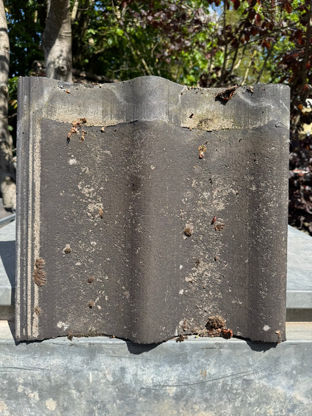 1.200 Schwedenpfanne gebr. Lensing beton dakpannen, Antiek en Kunst, Ophalen of Verzenden