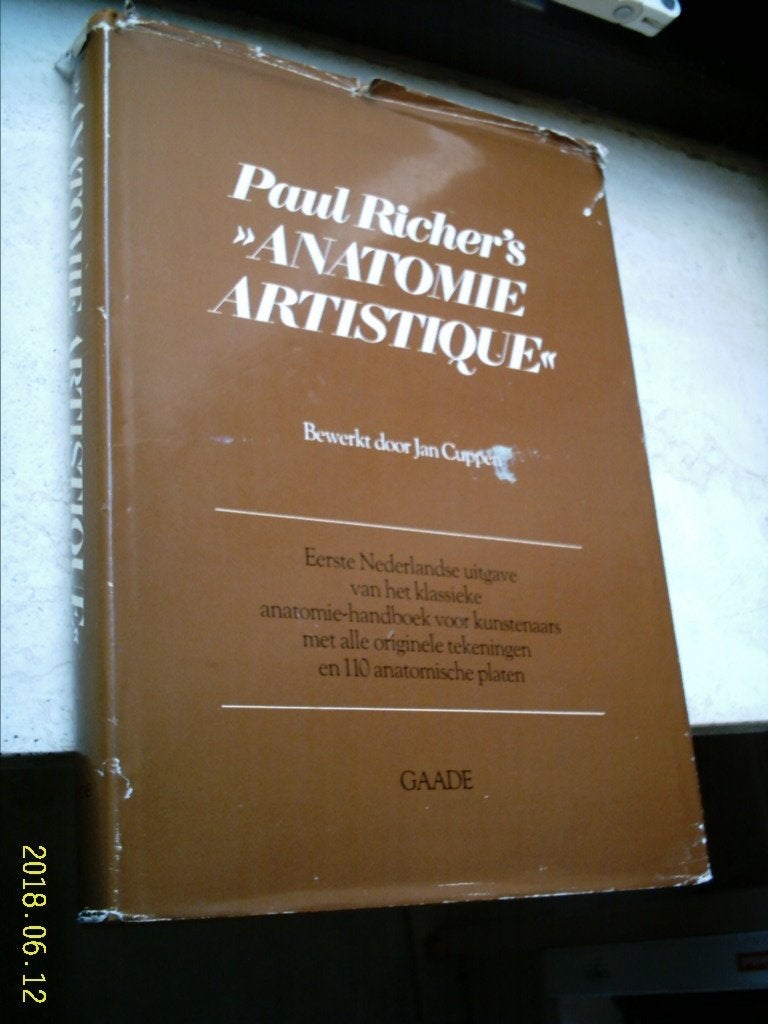 Paul Richer's Anatomie Artistique (bewerkt door Jan Cuppen)., Ophalen of Verzenden, Gelezen