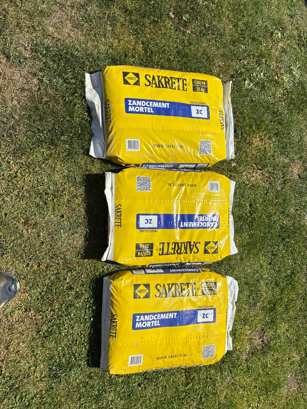 Sakrete Zandcement Mortel 25 kg - Nieuw, Ophalen, Nieuw
