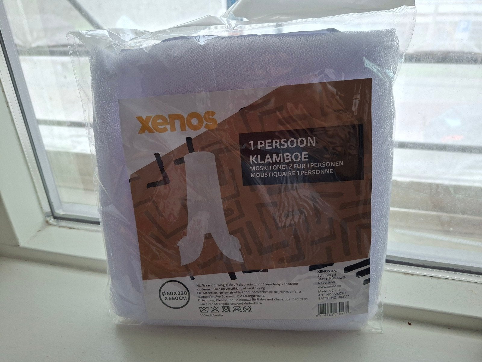 1 persoons klamboe xenos, Ophalen of Verzenden