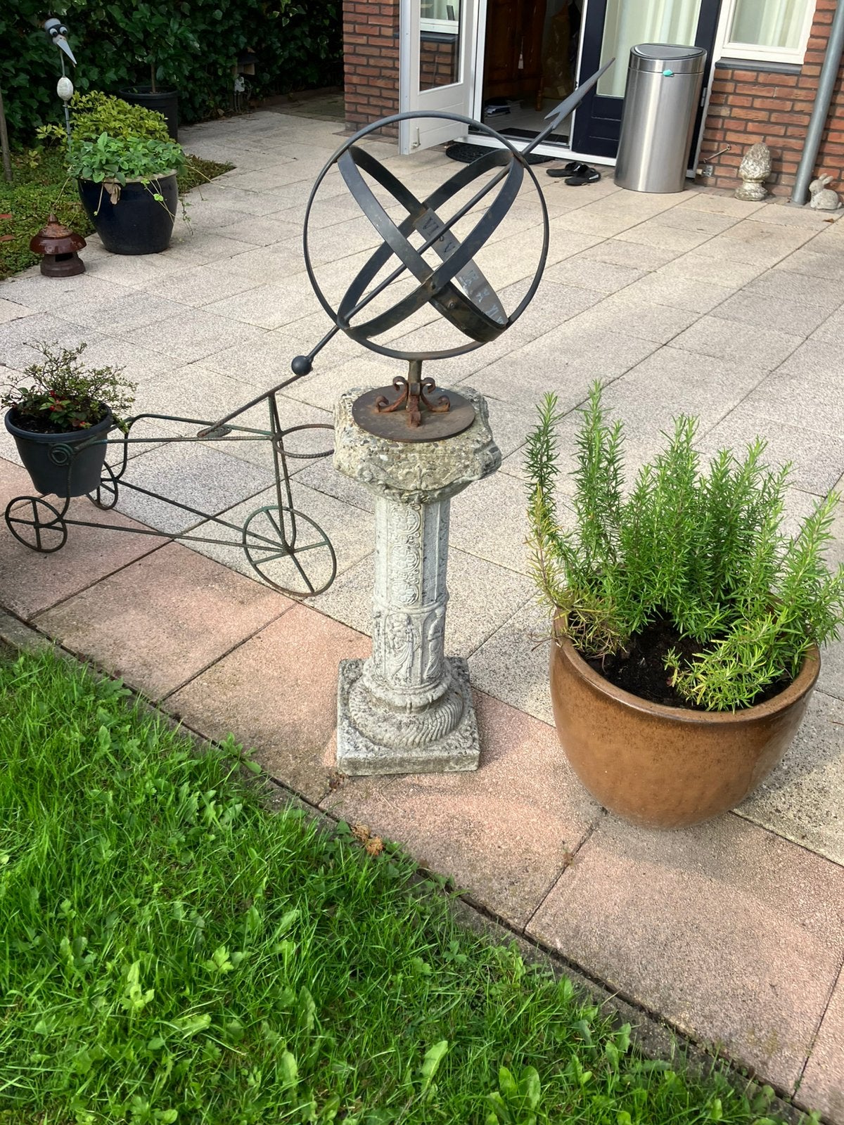 Mooie zonnewijzer, Tuin en Terras, Zonnewijzers, Ophalen of Verzenden, Gebruikt