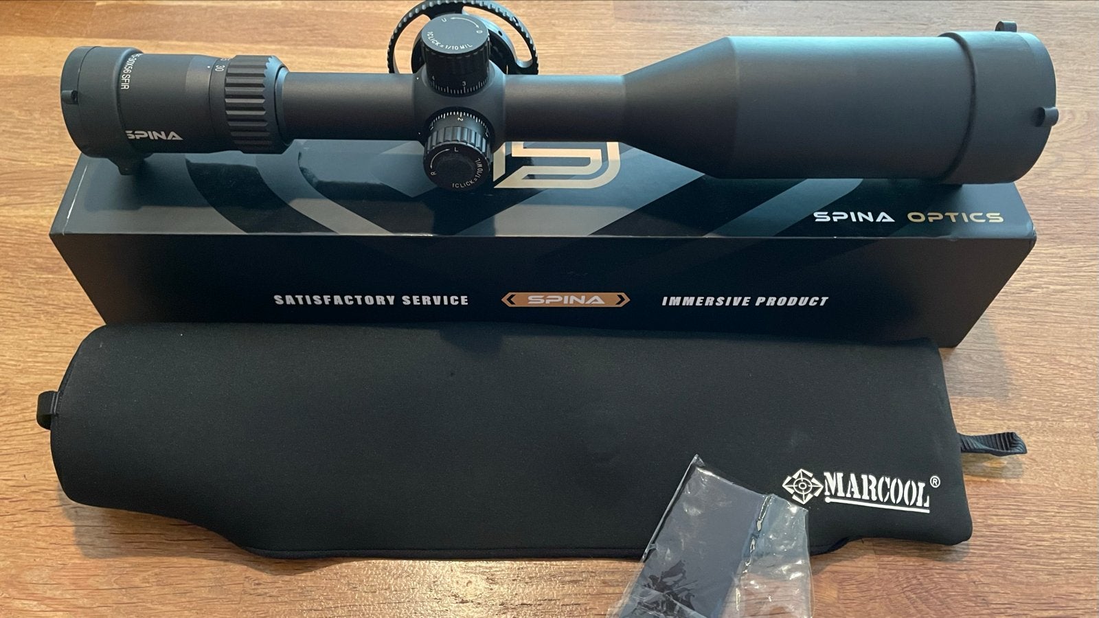 Spina Optics richtkijker (5-30X56) SFIR met Marcool hoes, Ophalen of Verzenden, Zo goed als nieuw