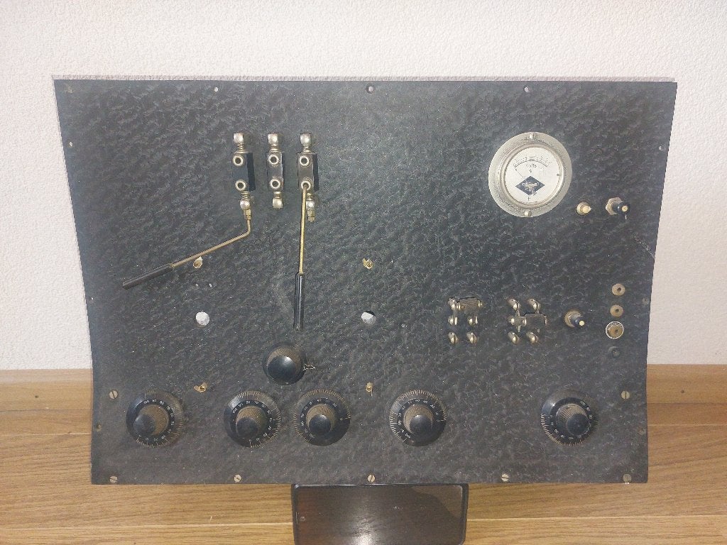 Hele vroege radio met koptelefoon schakelaars, Ophalen of Verzenden