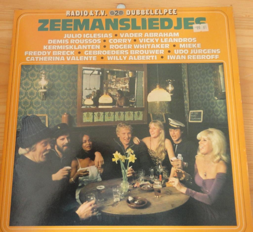 Zeemansliedjes ( 2-LP's ), Ophalen of Verzenden, 12 inch, Levenslied of Smartlap
