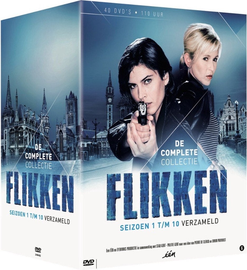 Flikken Gent - De Complete Collectie (Seizoen 1 t/m 10), Cd's en Dvd's, Misdaad, Alle leeftijden, Nederlands, Zo goed als nieuw