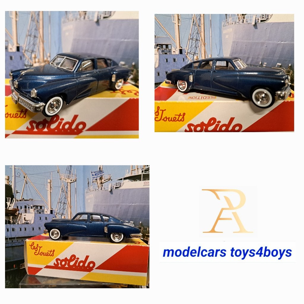 Solido Toys Tucker Torpedo model 1948  1/43, Hobby en Vrije tijd, Modelauto's | 1:43, Verzenden, Nieuw, Auto, Solido