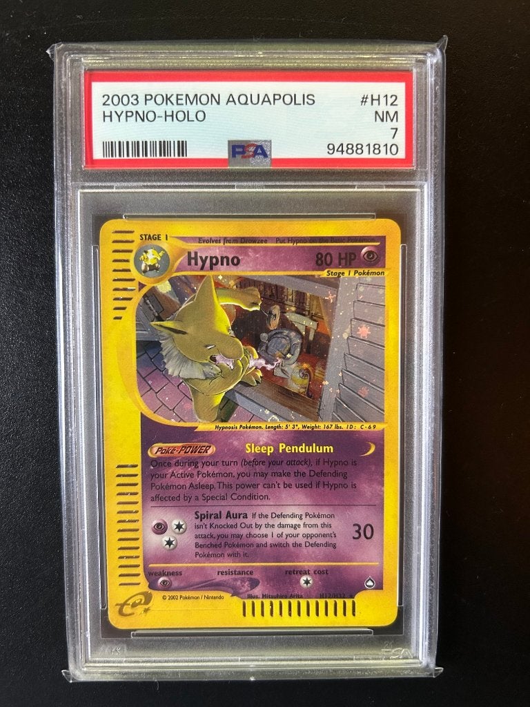 Hypno H12 Aquapolis PSA 7, Ophalen, Zo goed als nieuw, Losse kaart, Foil