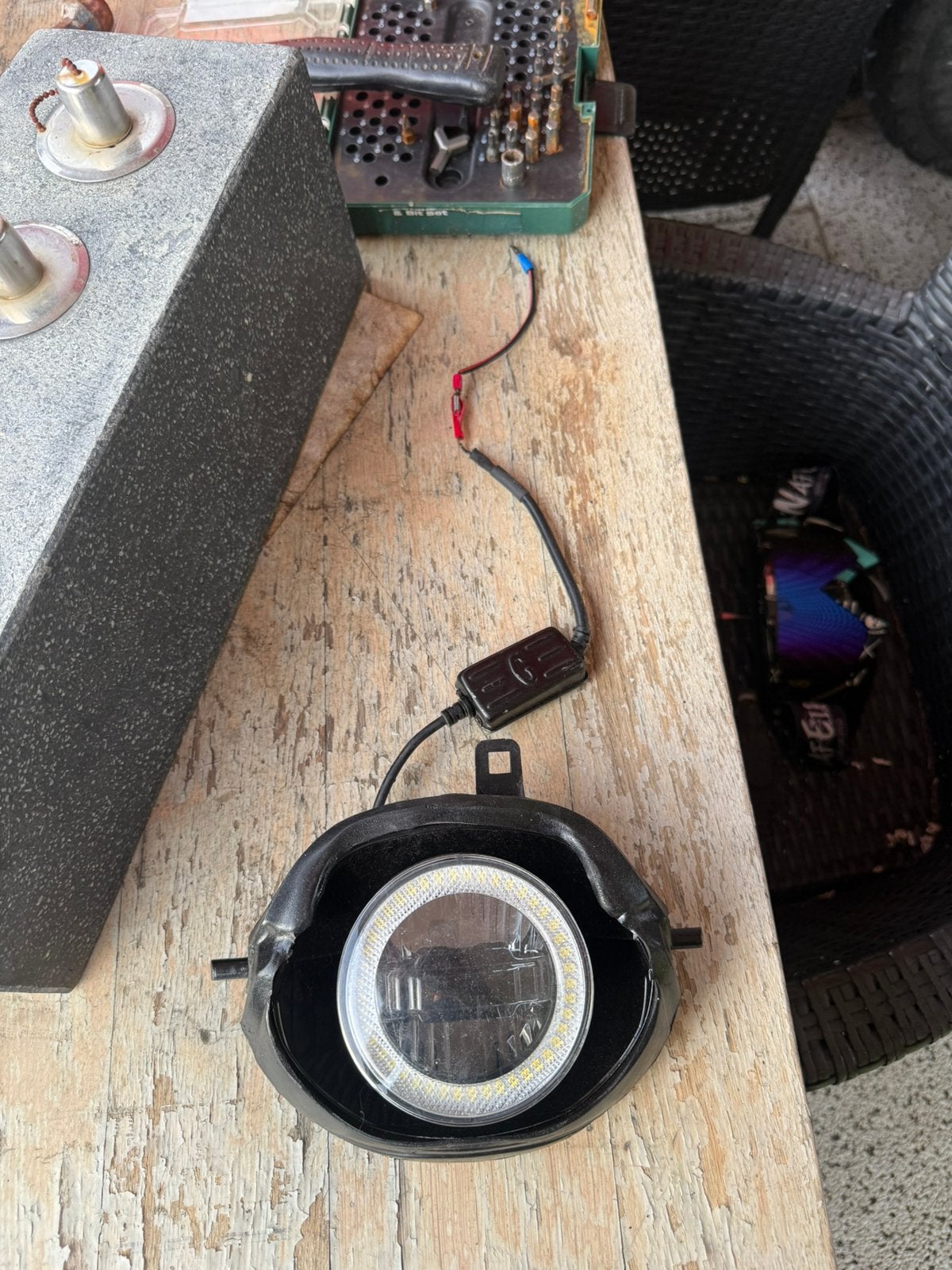 Angel eye zip, Ophalen of Verzenden, Gebruikt