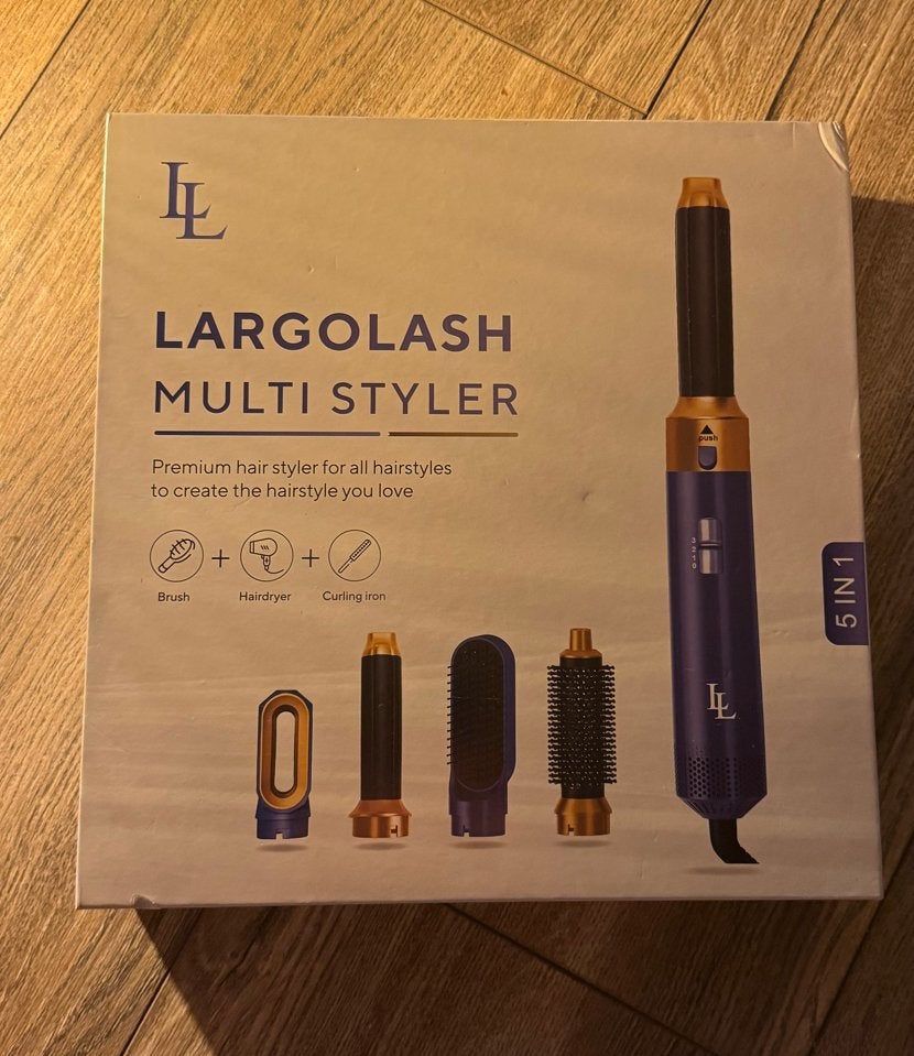 Largolash Multi Styler 5-in-1 Haarstyler, Ophalen of Verzenden, Zo goed als nieuw, Haarverzorging