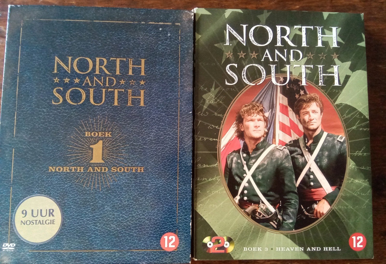 North and South Boek 1 en boek 3 Heaven and Hell, Cd's en Dvd's, Bonusmateriaal, Ophalen of Verzenden, Zo goed als nieuw, Duits