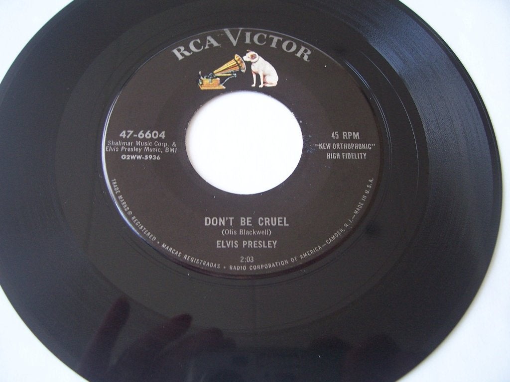 Elvis Presley RCA 47- 6604 / Hound dog, Verzamelen, Verzenden, Gebruikt, Cd of Plaat