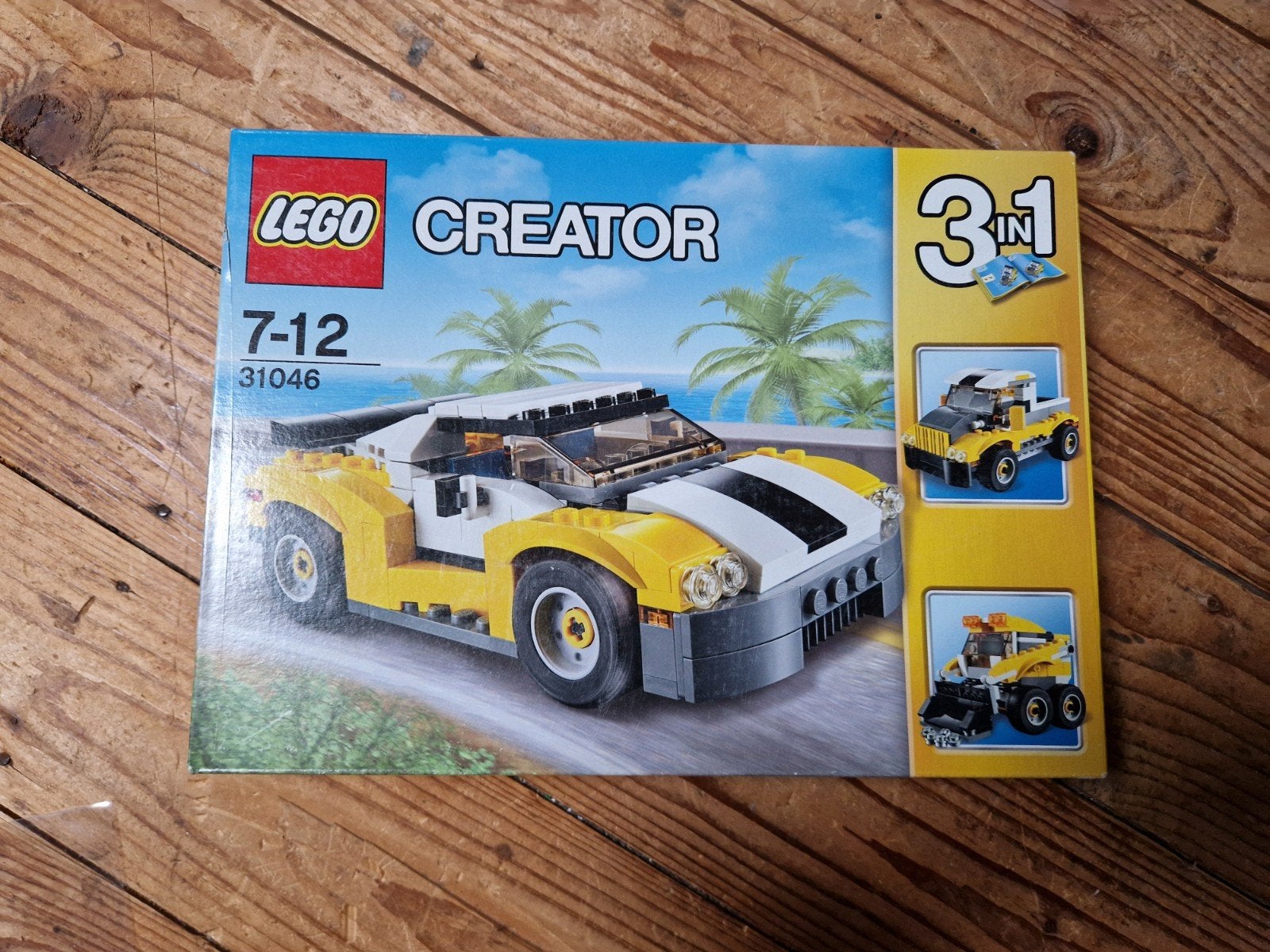 Lego creator 3 in 1 31046 gele auto nieuw geseald, Lego, Nieuw, Ophalen of Verzenden, Ongeopend/sealed