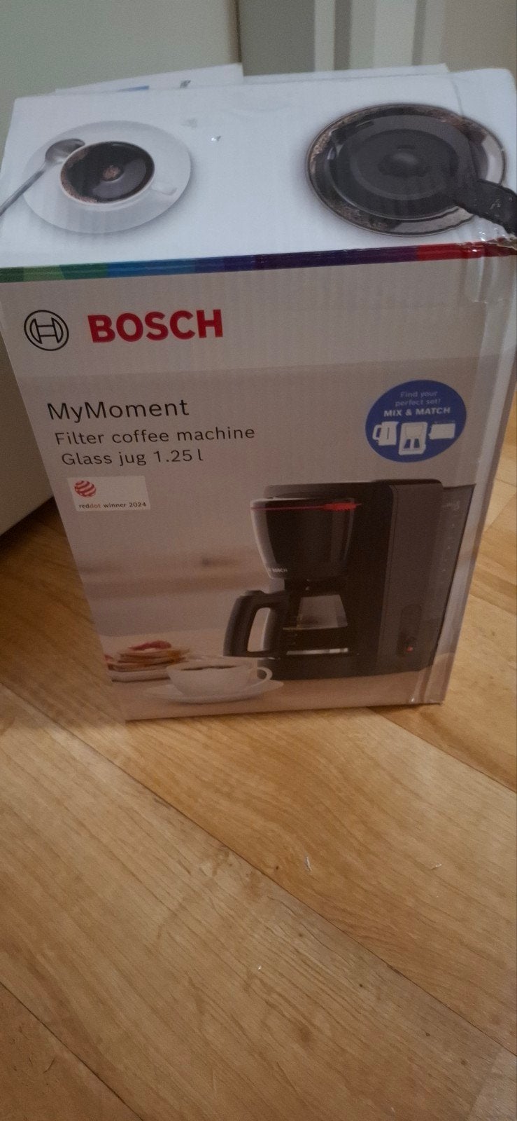 Bosch MyMoment Filter Koffiezetapparaat - Zwart, 10 kopjes of meer, Koffiemachine, Gemalen koffie, Ophalen of Verzenden