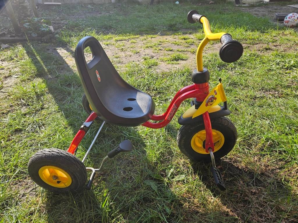 Puky driewieler met luchtbanden en handrem, Ophalen, Gebruikt, Puky