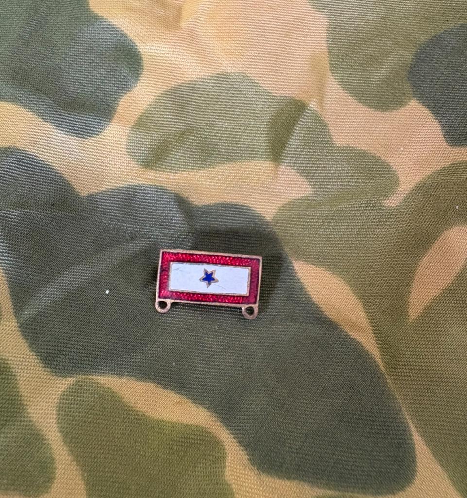 Tweede wereldoorlog US son in service pin, Verzamelen, Militaria | Tweede Wereldoorlog, Ophalen of Verzenden, Landmacht, Amerika