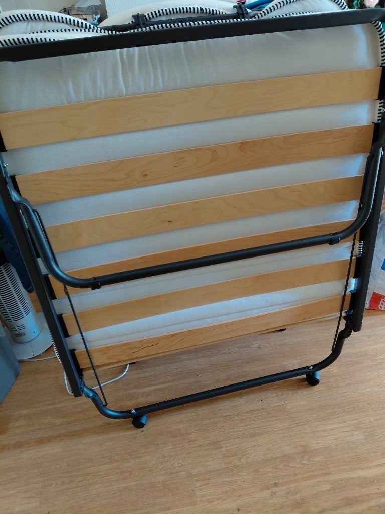 Vouwbed Maxi Optimum, Ophalen, 90 cm, Eenpersoons, Sfeervol