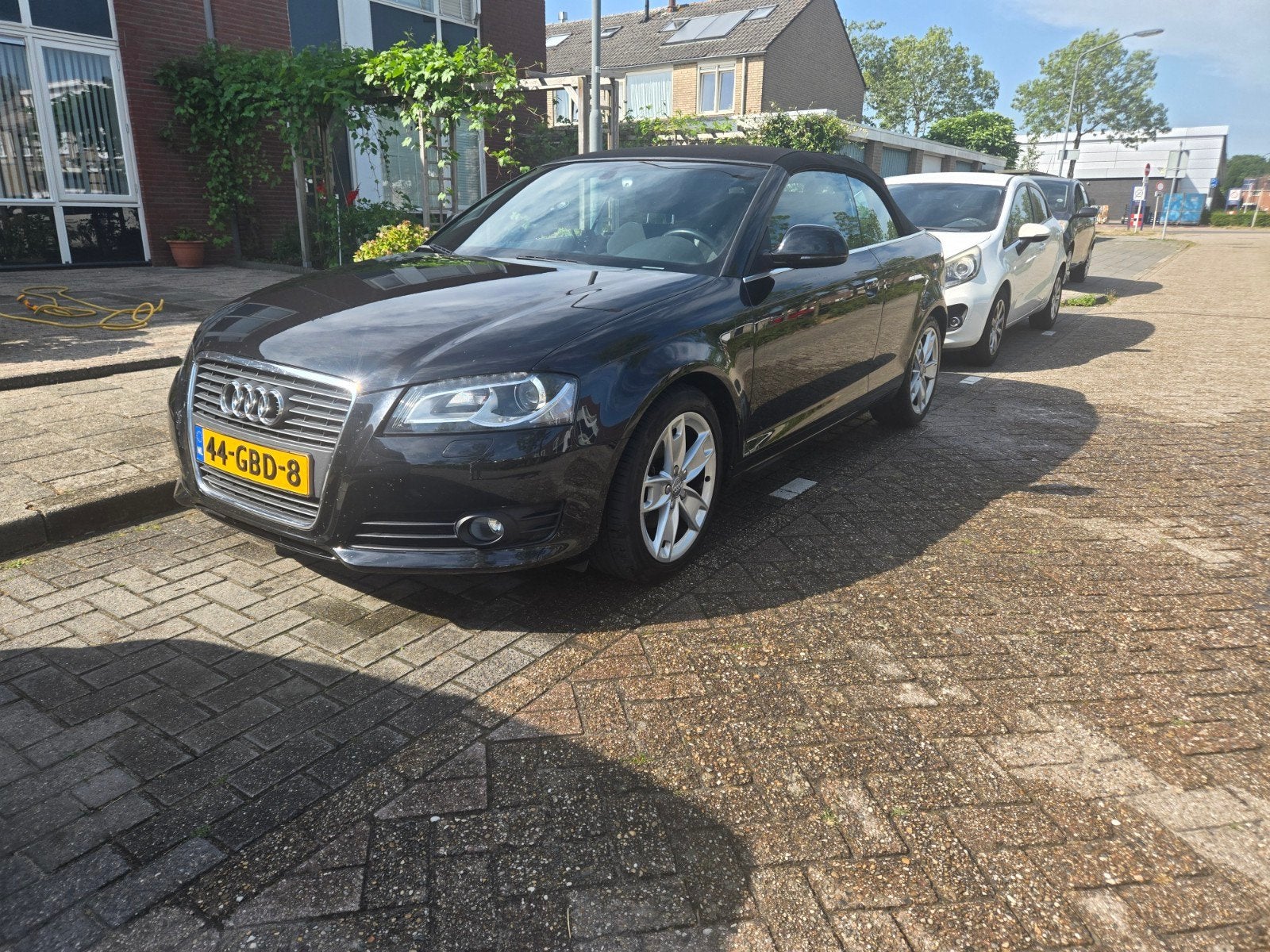Audi A3 1.8 Tfsi Cabriolet | 13 maanden APK | 3e eigenaar, Auto's, Audi, Voorwielaandrijving, 4 cilinders, Cabriolet, Zwart