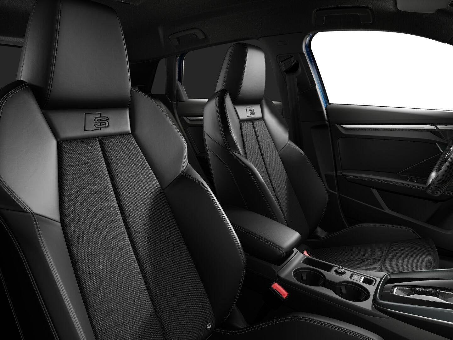 Audi A3 Sportback S edition 40 TFSI e 150 kW / 204 PK Sportb, Auto's, 1498 cc, 150 pk, Blauw, Leder en Stof