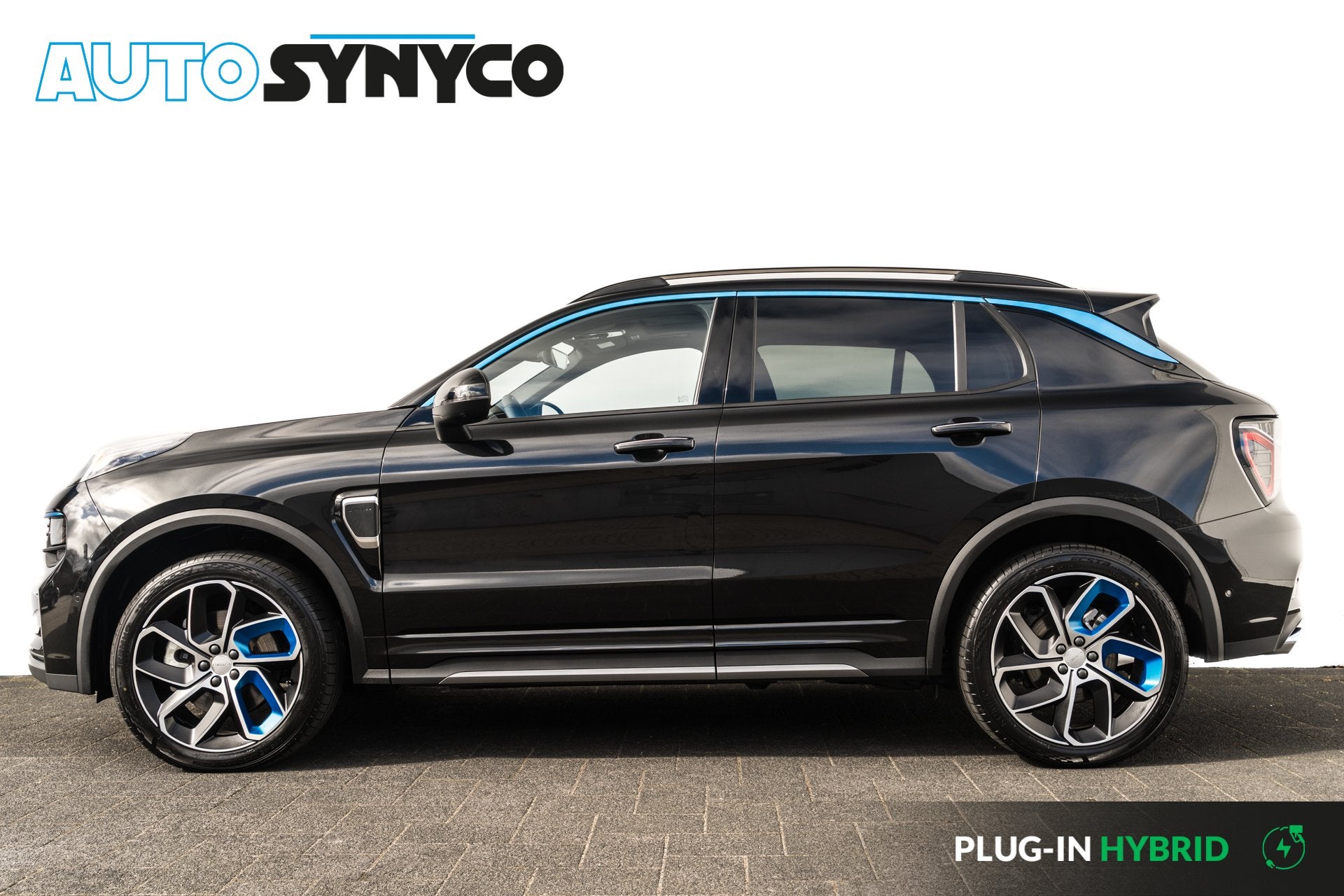Lynk & Co 01 1.5 Plug-in Hybrid 262 Pk I Zwarte hemel I Pano, Auto's, 12 maanden, Stof, Bedrijf, 1854 kg