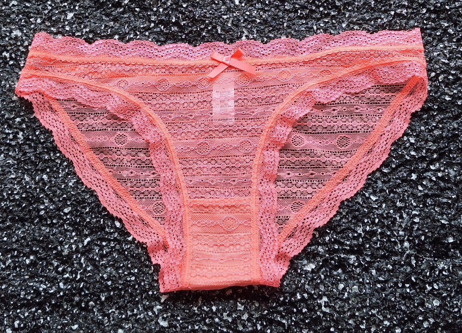 Sexy nieuw roze doorzichtig broekje maat L, Kleding | Dames, Ondergoed en Lingerie, Verzenden, Roze, Slip