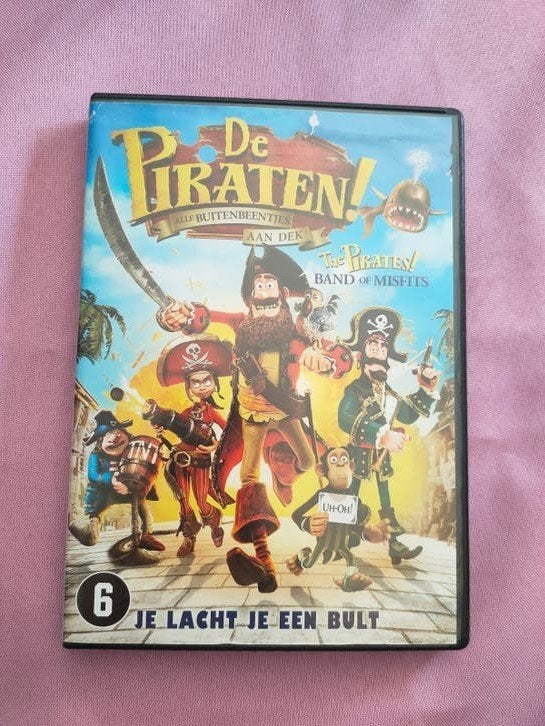De Piraten! Alle Buitenbeentjes Aan Dek - DVD, Europees, Gebruikt, Animatie, Alle leeftijden