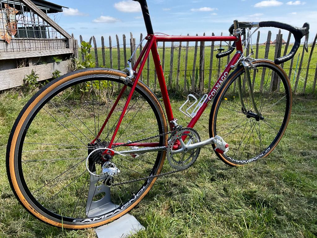 Mooie Colnago Sl. Campagnolo 10 speed., 28 inch, Gebruikt, Staal, Heren