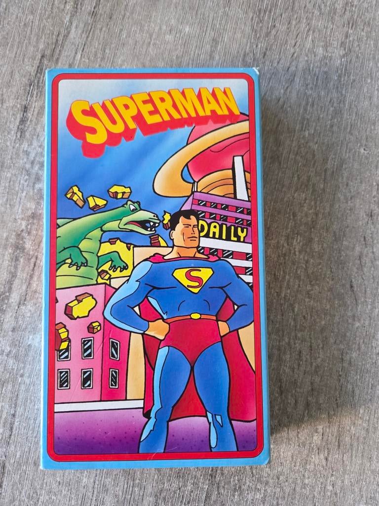 Superman videoband, Ophalen of Verzenden, Beeldje of Figuurtje