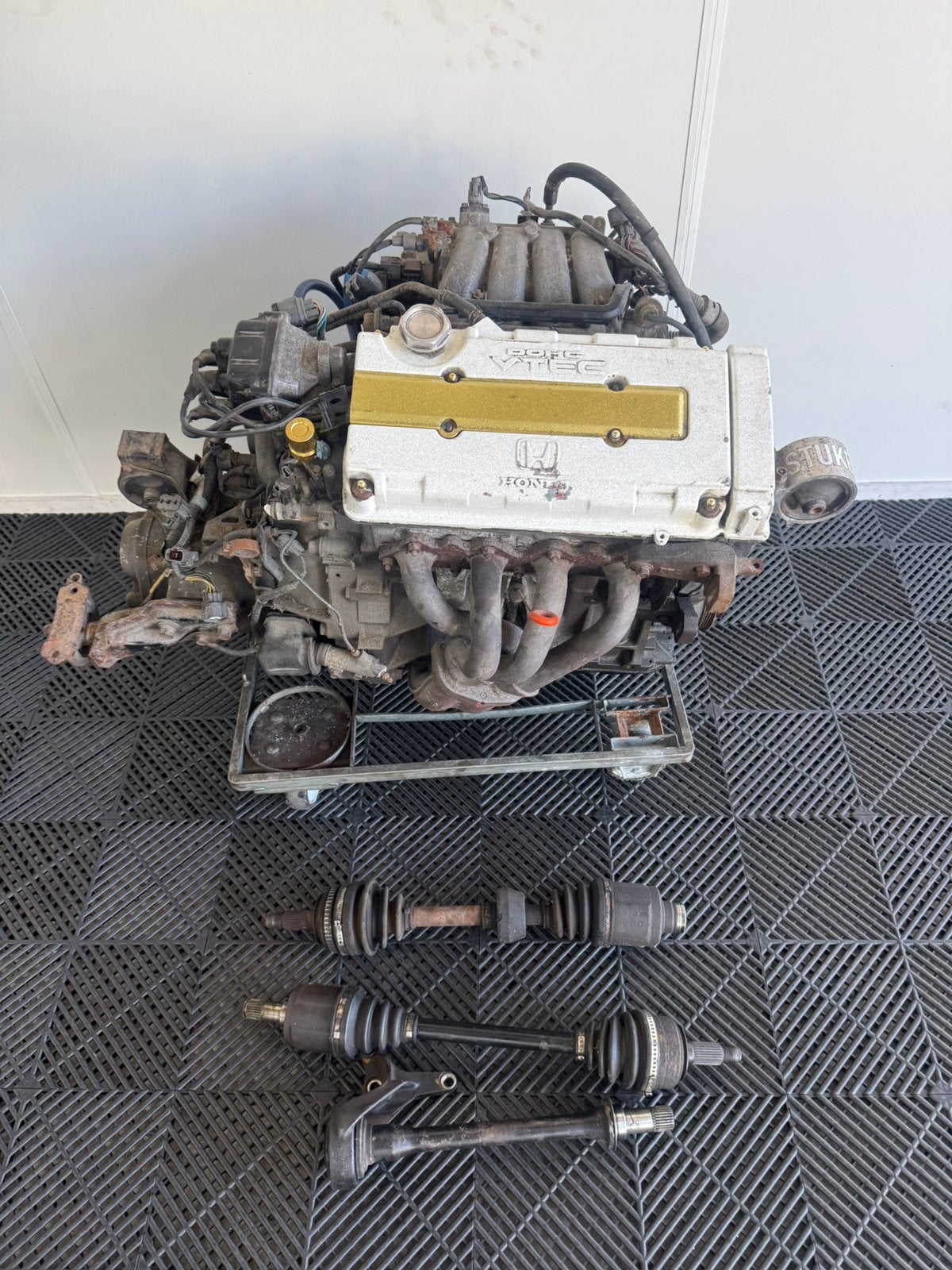 B18c4 engine swap, Auto-onderdelen, Ophalen