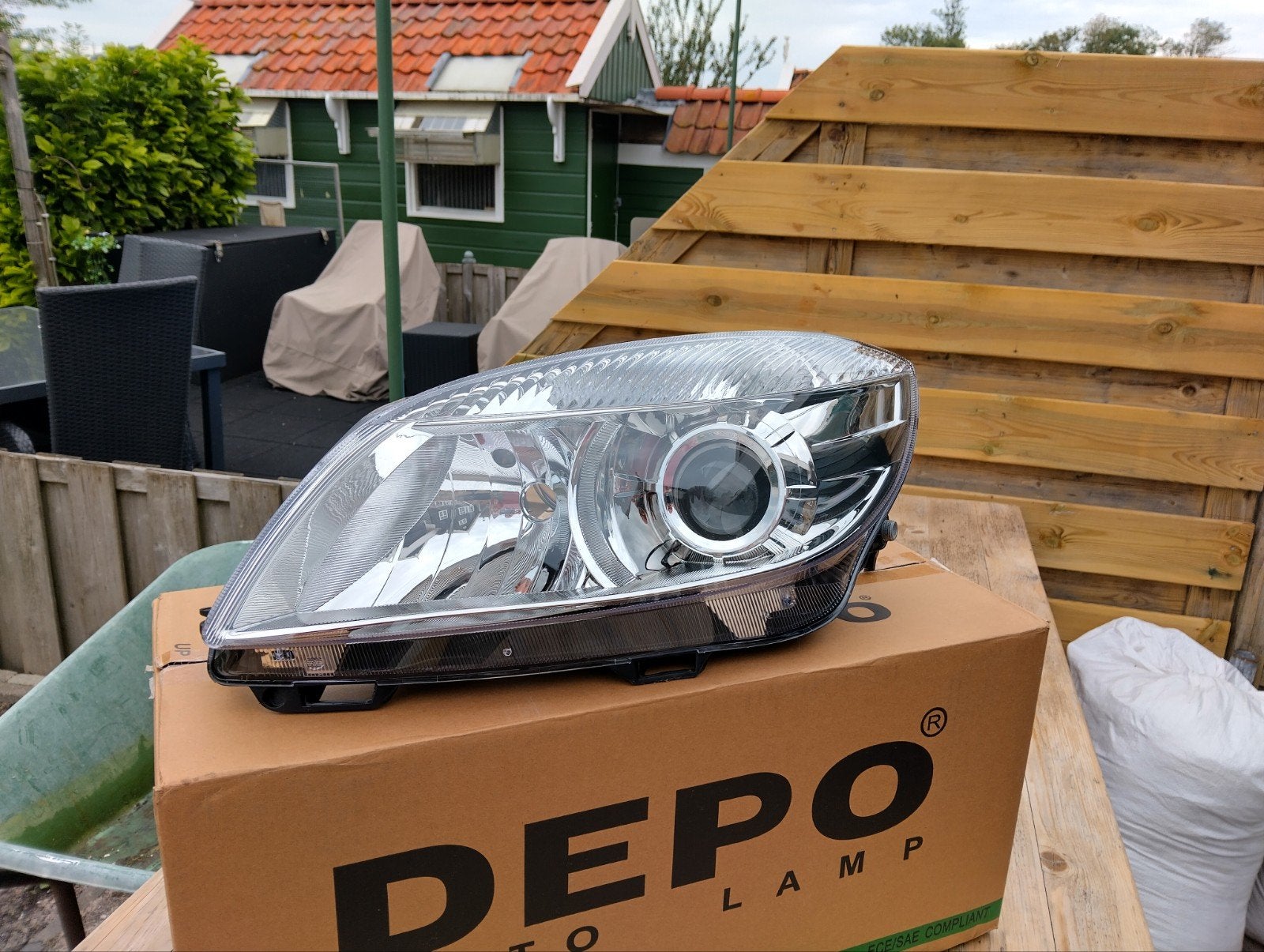 koplamp set  nieuw Skoda Fabia III, Auto-onderdelen, Verlichting, Ophalen of Verzenden, Nieuw, Skoda