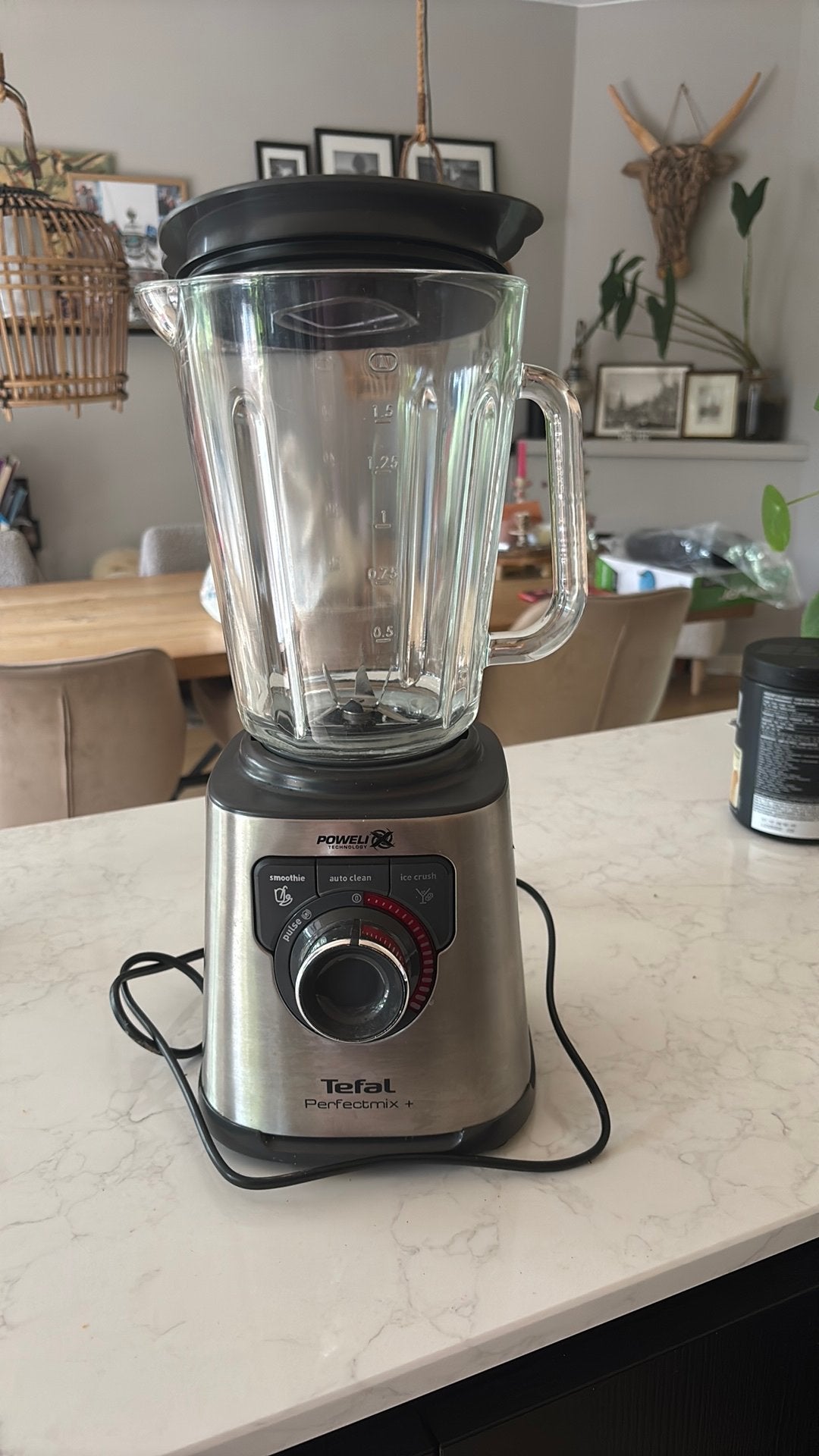 Tefal Perfectmix, 1 tot 2 liter, Ophalen of Verzenden, Zo goed als nieuw, 3 snelheden of meer