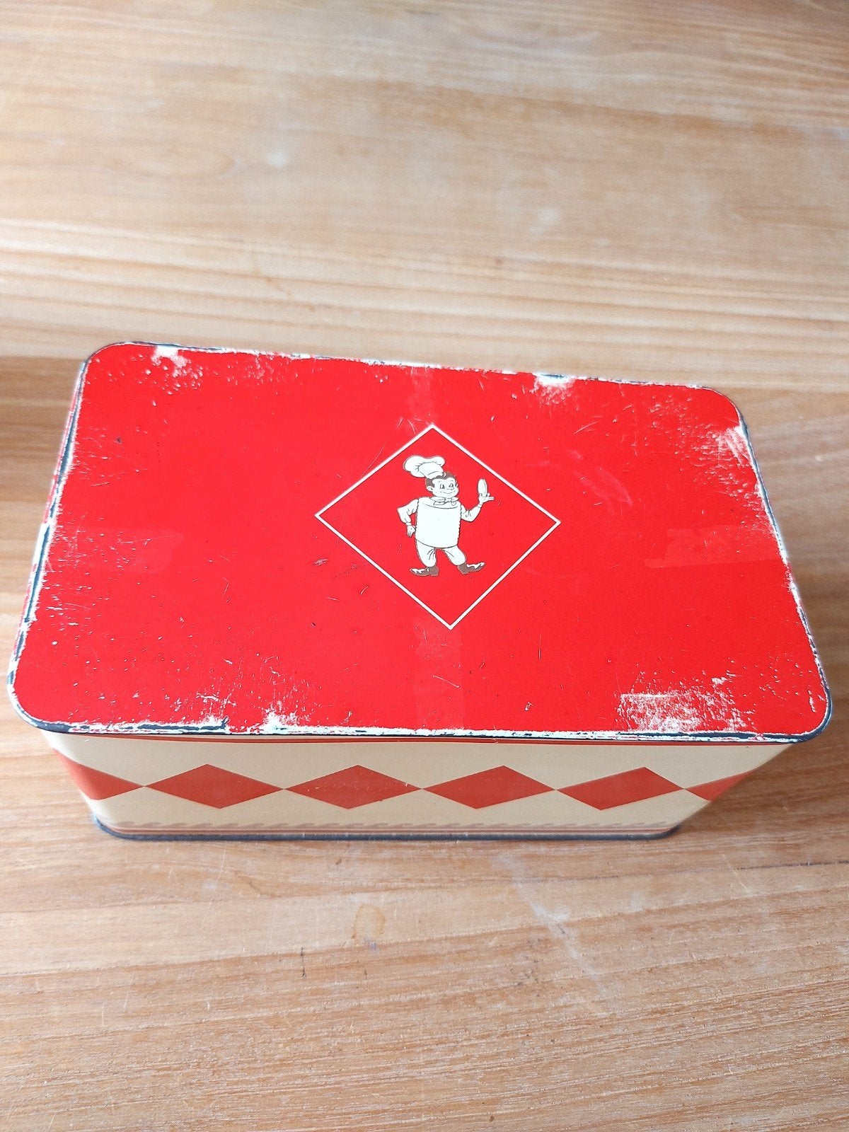 De welbekende koektrommel van Bolletje, Verzamelen, Blikken, Ophalen of Verzenden, Zo goed als nieuw, Koek(jes)