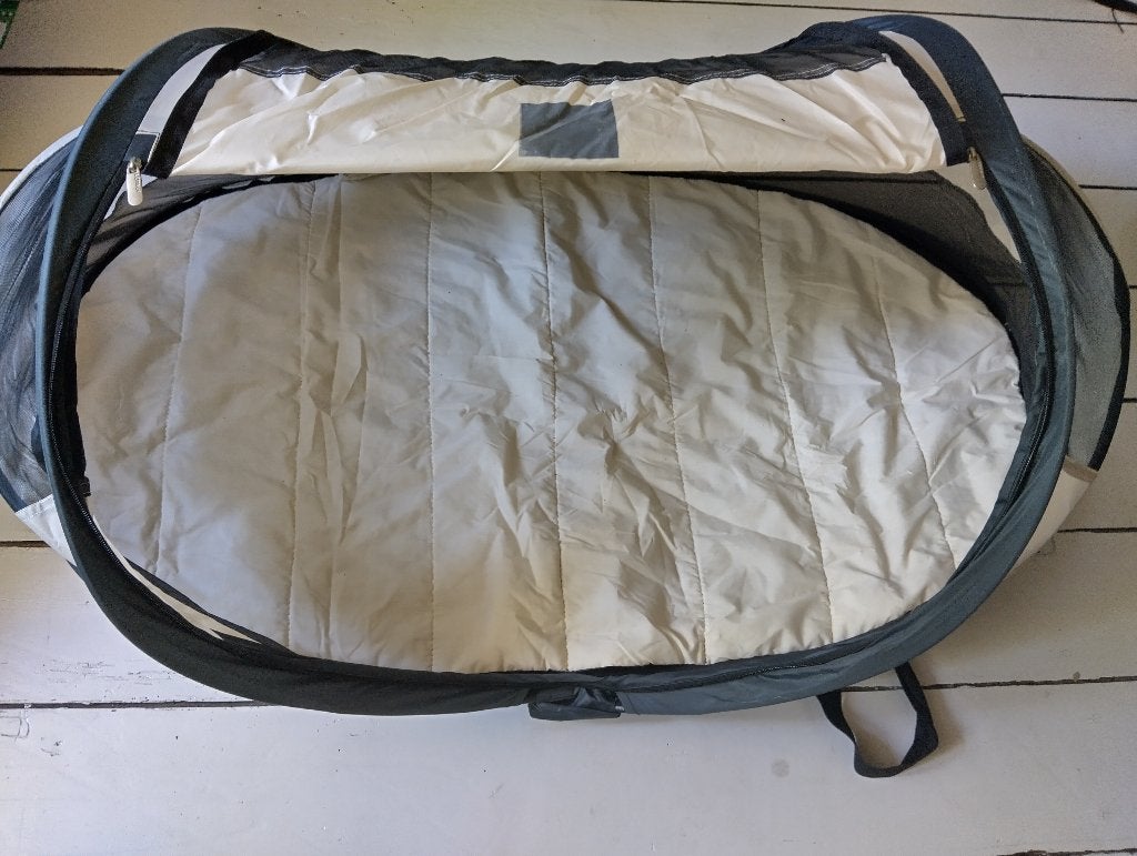 Deryan baby luxe reisbed/tent, Ophalen of Verzenden, Gebruikt, Reisbedje
