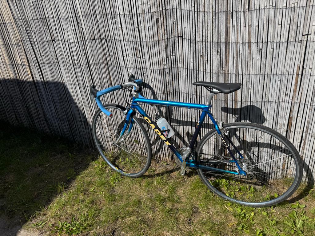 Retro Vintage Giant Cadex, Fietsen en Brommers, Fietsen | Racefietsen, Ophalen, Gebruikt, Carbon, 10 tot 15 versnellingen
