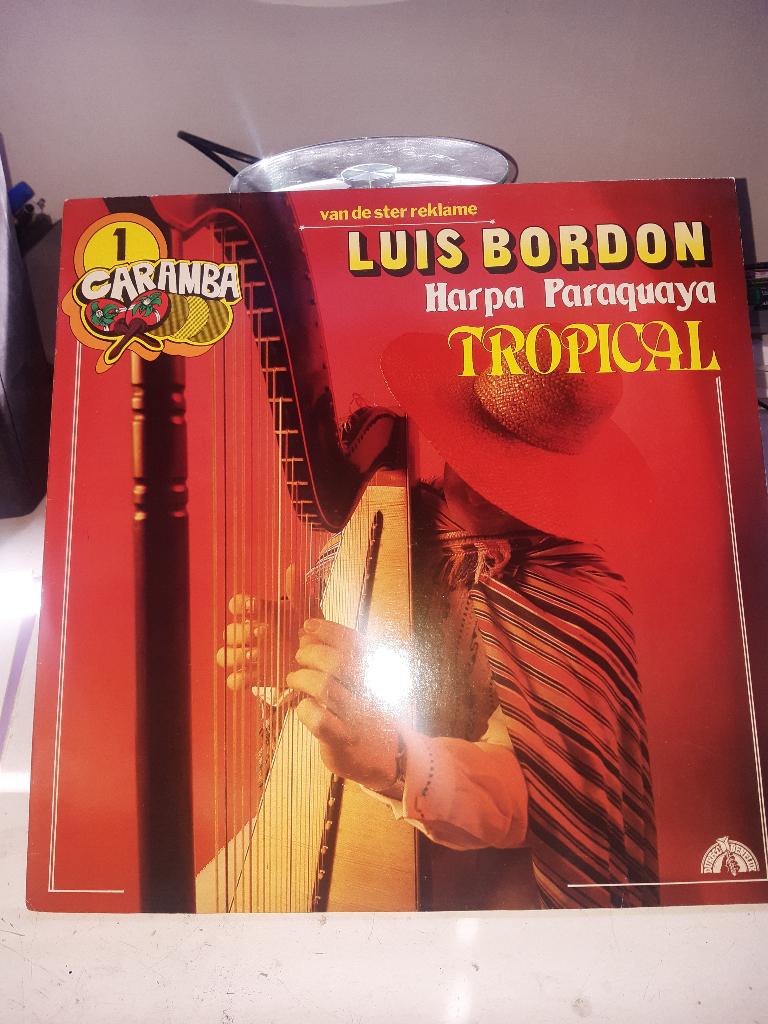Luis Bordon-Harpa Paraquaya Tropical (Z213-68), Cd's en Dvd's, Ophalen of Verzenden, Zo goed als nieuw, Overige formaten