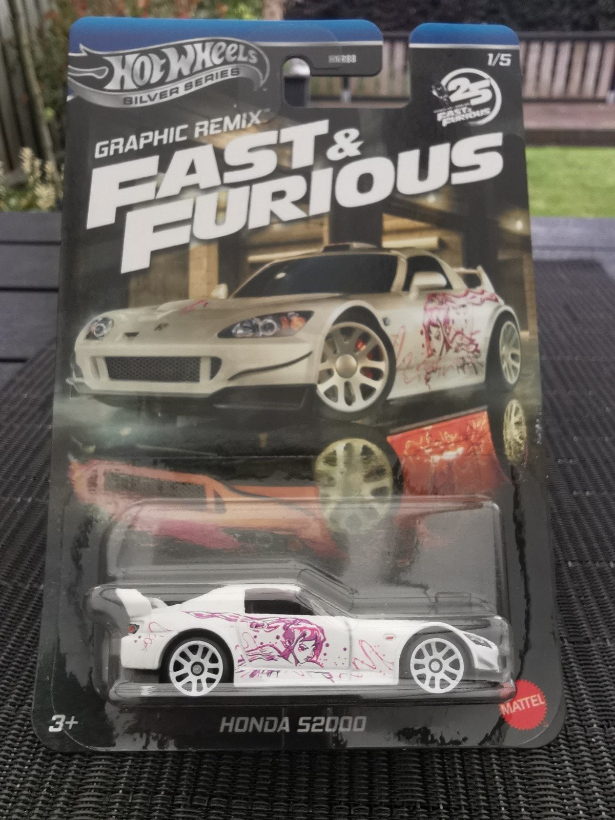 HotWheels Honda S2000 Fast and Furious wit, Ophalen of Verzenden, Nieuw, Auto
