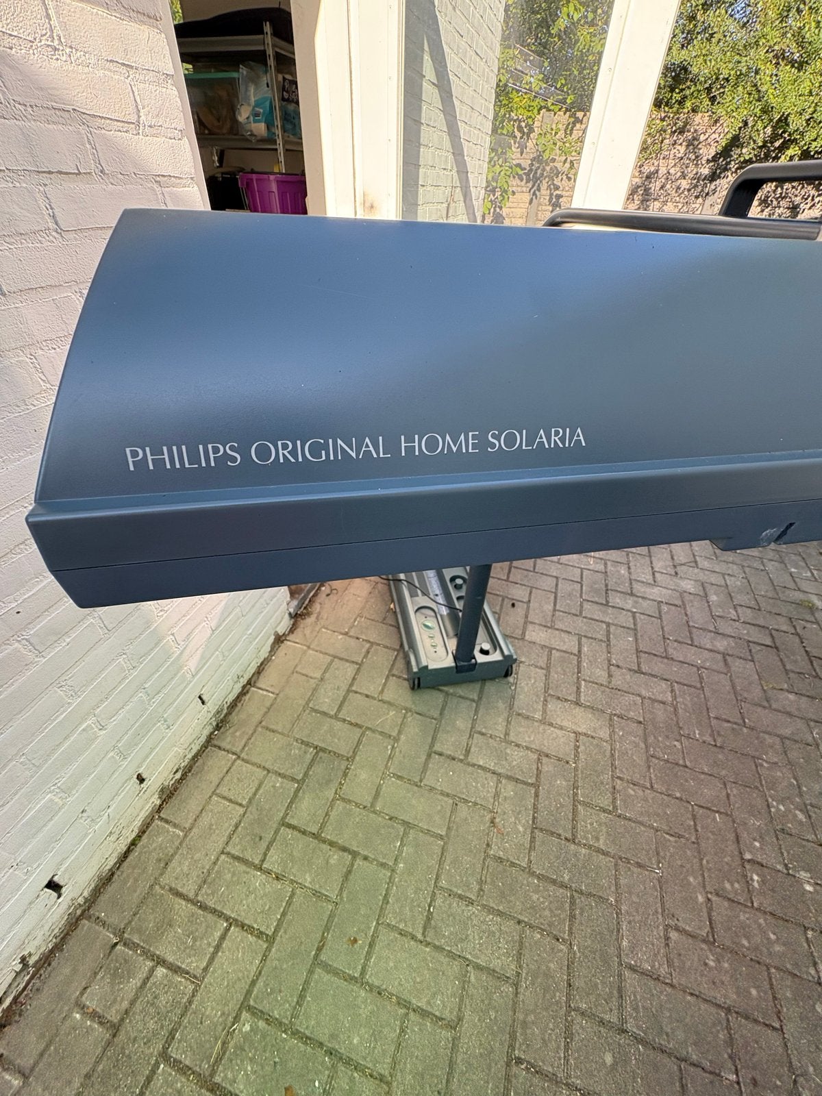 Philips Original Home Solaria Zonnebank - HB 812/A, Ophalen of Verzenden, Gebruikt, Zonnebank enkelzijdig, Minder dan 10 lampen